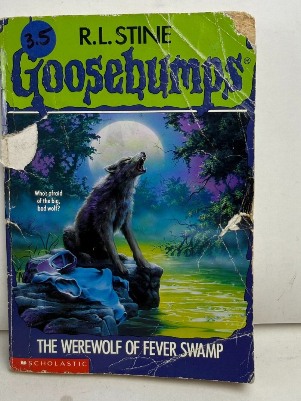 Goosebumps #14 The Werewolf of Fever Swamp by R.L. Stine Paperback Scholastic